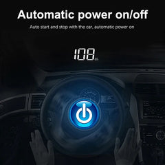 Car Speedometer KM/H HUD GPS Head Up Display Digital Speed Meter Windshield Projector For Vehicles Auto Electronics Accessories - BLOOM CART