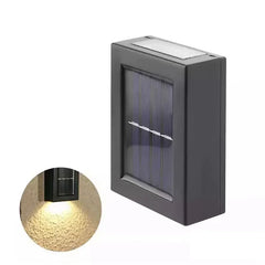 Solar Up and Down Spot Lights Outdoor, Street Wall Light Lamp Solar Powered Sunlight Waterproof Solar Lamp Garden Decorative - BLOOM CART