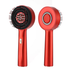 Electric Vibration Massage Comb Red Light Therapy Hair Growth Massage Scalp Brush Anti Hair Loss Liquid Oil Applicator Hair Care - BLOOM CART