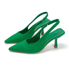 2024 New Sexy Women High Heels Luxury Pointed Toe Women's Pumps Fashion Shallow Sandals Stiletto Heels Women Party Wedding Shoes - BLOOM CART