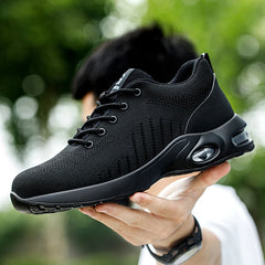New Styles Men Safety Boots With Steel Toe Cap Anti-smash Work Sneakers Safety Shoes Men IndestructibleWork Boots Tactical Boots - BLOOM CART