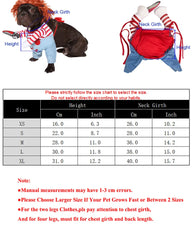 Funny Cat Clothes Halloween Cosplay Costumes For Small Medium Dog Cats Creative Pet Party Kitten Jumpsuits Soft Warm Cat Coat BLOOM CART