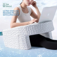 Reading Pillow for Gaming, Extra Large Arm Rest Pillow for Adult, Memory Foam Bed Rest Pillow for Reading, Working,with Rem,1 PC - BLOOM CART