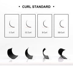 Winky Beauty Individual Eyelash Extension B/C/CC/D/DD Faux Mink Cilias Soft Eye Lash Extension 3D Russian Volume Lashes Makeup - BLOOM CART