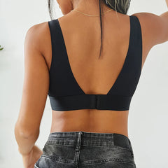 Seamless Bras For Women Sexy Deep V Women Bra Soft Intimate Women's Underwear Backless Bralette Intimates Push Up Bra S-XL - BLOOM CART