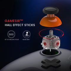 GameSir Nova Lite Switch Controller Gaming Gamepad with Hall Effect for Nintendo Switch iPhone Android Cellphone PC - BLOOM CART
