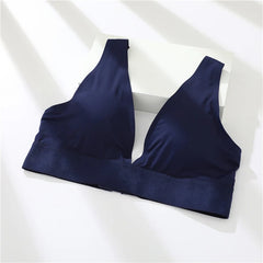Seamless Bras For Women Sexy Deep V Women Bra Soft Intimate Women's Underwear Backless Bralette Intimates Push Up Bra S-XL - BLOOM CART