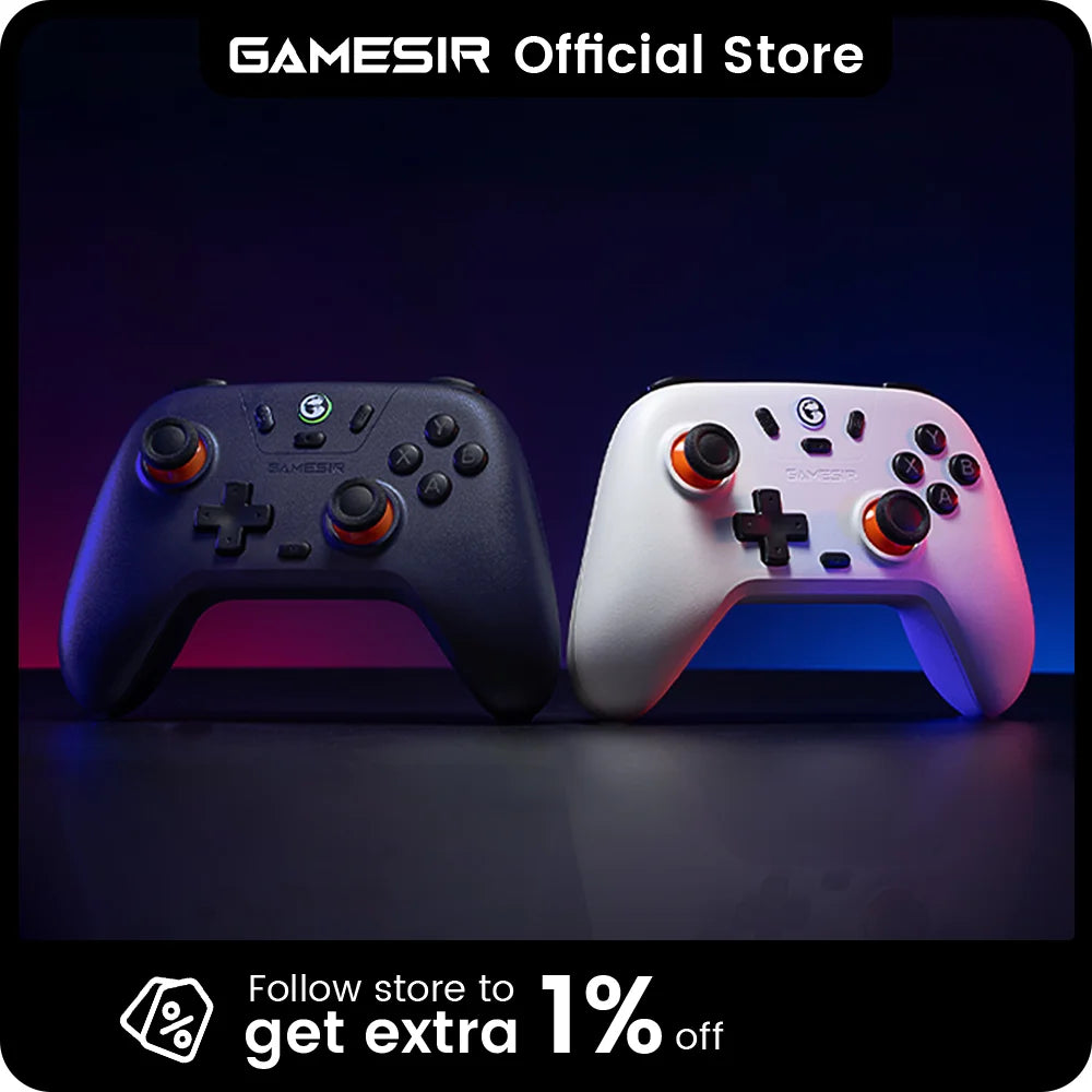 GameSir Nova Lite Switch Controller Gaming Gamepad with Hall Effect for Nintendo Switch iPhone Android Cellphone PC - BLOOM CART