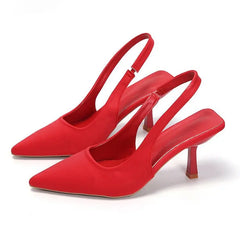 2024 New Sexy Women High Heels Luxury Pointed Toe Women's Pumps Fashion Shallow Sandals Stiletto Heels Women Party Wedding Shoes - BLOOM CART