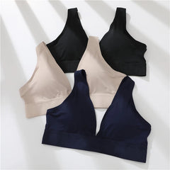 Seamless Bras For Women Sexy Deep V Women Bra Soft Intimate Women's Underwear Backless Bralette Intimates Push Up Bra S-XL - BLOOM CART