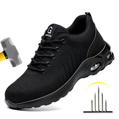 New Styles Men Safety Boots With Steel Toe Cap Anti-smash Work Sneakers Safety Shoes Men IndestructibleWork Boots Tactical Boots - BLOOM CART
