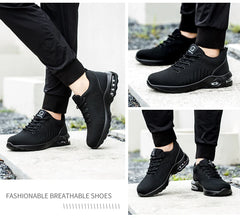 New Styles Men Safety Boots With Steel Toe Cap Anti-smash Work Sneakers Safety Shoes Men IndestructibleWork Boots Tactical Boots - BLOOM CART