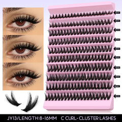 DIY Lash Extension Kit Individual Eyelash Extension Kit Cluster Lashes Kit Lash Glue Remover for Eyelash Extensions Makeup - BLOOM CART