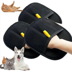 Pet Hair Removal Glove for Dogs & Cats, Newly Upgraded Reusable Electrostatic Pet Hair Gloves, Pet Hair Remover Tool for Clothing, Couch, Carpet, Car Seat BLOOM CART