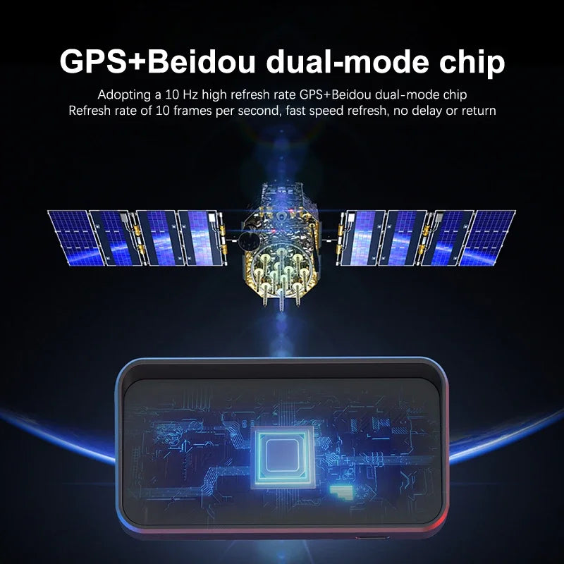 Car Speedometer KM/H HUD GPS Head Up Display Digital Speed Meter Windshield Projector For Vehicles Auto Electronics Accessories - BLOOM CART