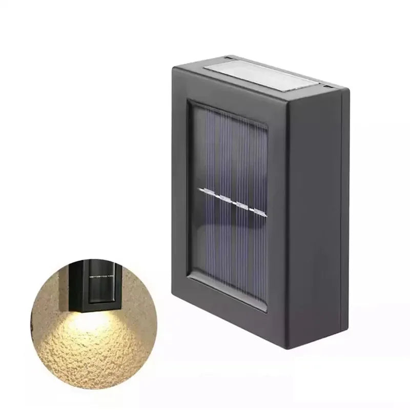 Solar Up and Down Spot Lights Outdoor, Street Wall Light Lamp Solar Powered Sunlight Waterproof Solar Lamp Garden Decorative - BLOOM CART
