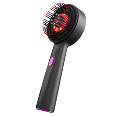 Electric Vibration Massage Comb Red Light Therapy Hair Growth Massage Scalp Brush Anti Hair Loss Liquid Oil Applicator Hair Care - BLOOM CART