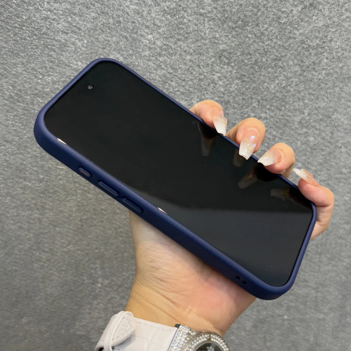 Luxury Orange Shield Matte Transparent Phone Case For iPhone 17 Pro Max 17 Pro 17 New Metal Buttons Skin Feel Shockproof Cover BLOOM CART