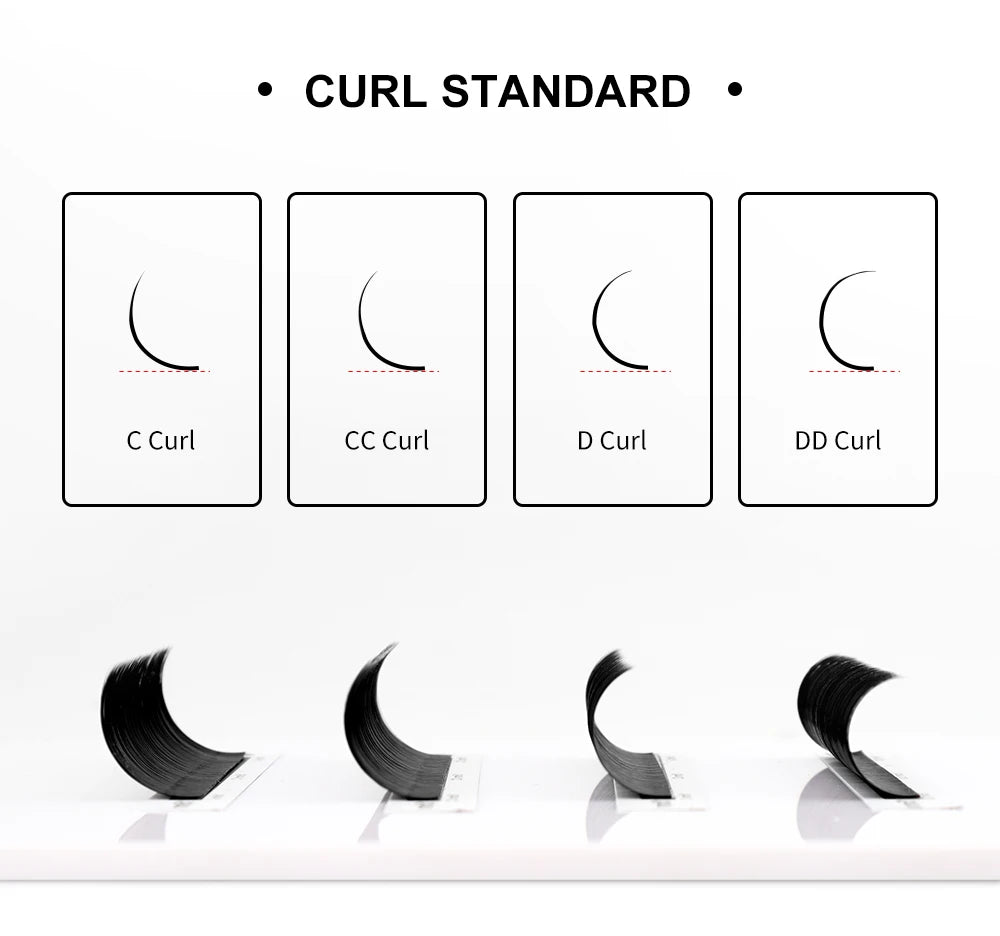 Winky Beauty Individual Eyelash Extension B/C/CC/D/DD Faux Mink Cilias Soft Eye Lash Extension 3D Russian Volume Lashes Makeup - BLOOM CART