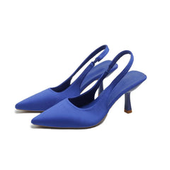 2024 New Sexy Women High Heels Luxury Pointed Toe Women's Pumps Fashion Shallow Sandals Stiletto Heels Women Party Wedding Shoes - BLOOM CART