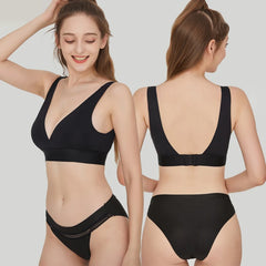 Seamless Bras For Women Sexy Deep V Women Bra Soft Intimate Women's Underwear Backless Bralette Intimates Push Up Bra S-XL - BLOOM CART