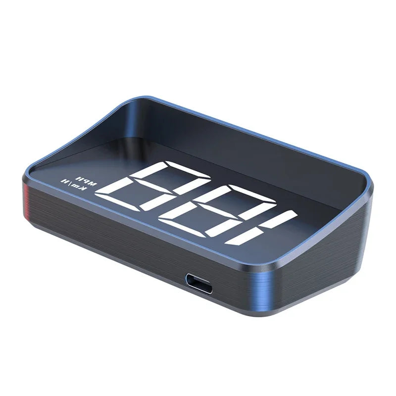 Car Speedometer KM/H HUD GPS Head Up Display Digital Speed Meter Windshield Projector For Vehicles Auto Electronics Accessories - BLOOM CART