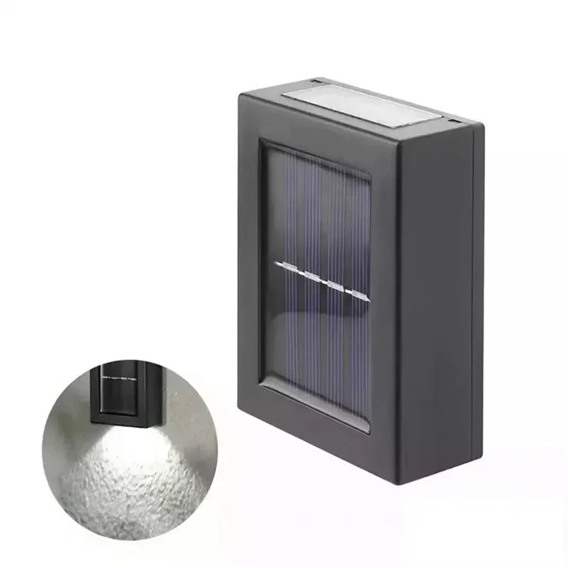 Solar Up and Down Spot Lights Outdoor, Street Wall Light Lamp Solar Powered Sunlight Waterproof Solar Lamp Garden Decorative - BLOOM CART