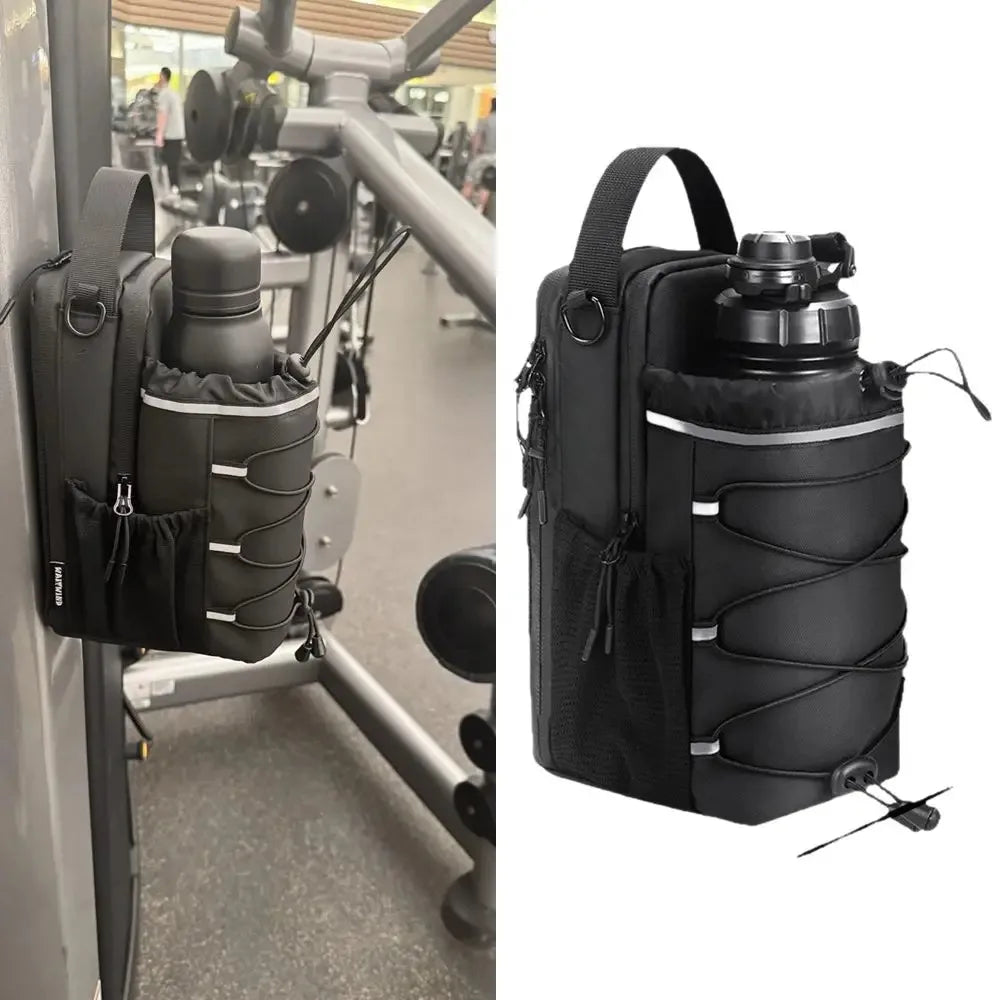 Magnetic Gym Bag for Men and Women – Sling Bottle with Magnetic Attachment | Water Bottle Holder, Gym Pouch, Crossbody Bag for T BLOOM CART