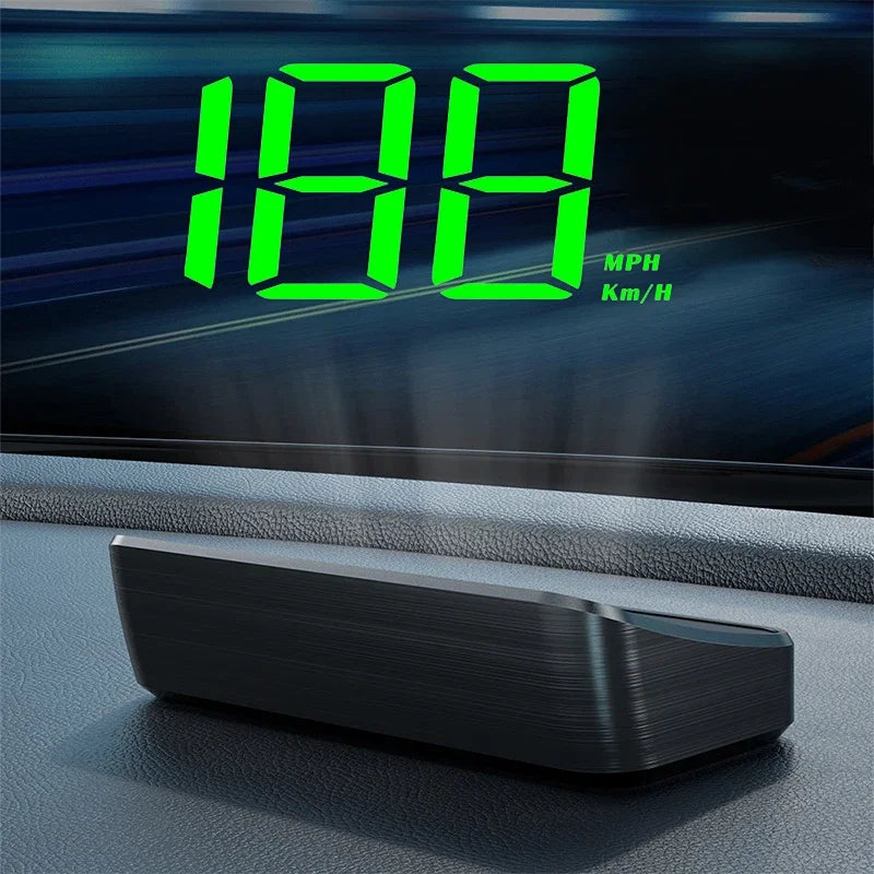 Car Speedometer KM/H HUD GPS Head Up Display Digital Speed Meter Windshield Projector For Vehicles Auto Electronics Accessories - BLOOM CART