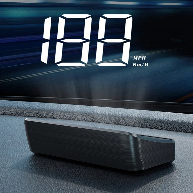 Car Speedometer KM/H HUD GPS Head Up Display Digital Speed Meter Windshield Projector For Vehicles Auto Electronics Accessories - BLOOM CART