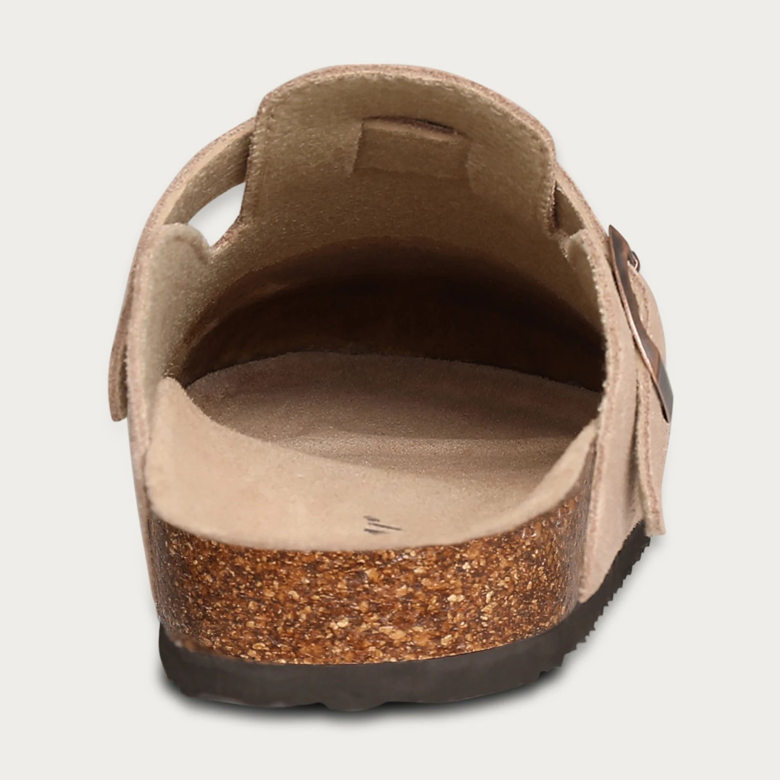 Comwarm Fashion Women's Suede Mules Slippers Men Clogs Cork Insole Sandals With Arch Support Outdoor Beach Slides Home Shoes - BLOOM CART