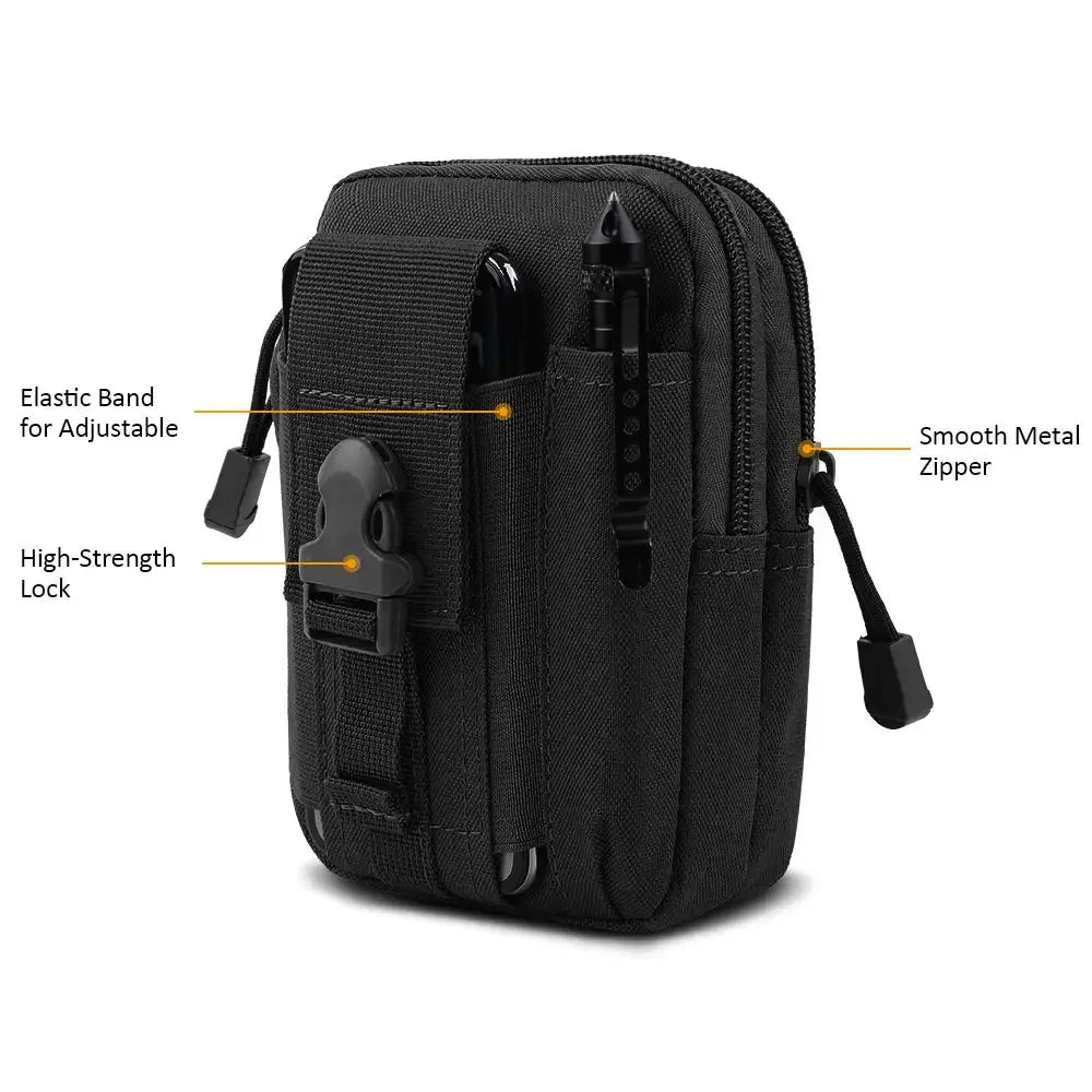Tactical Leg Bag Fanny Pack Men Camouflage Riding Locomotive Multifunctional Belt Leggings Bag Hanging Waist Bag Packs Pochete - BLOOM CART