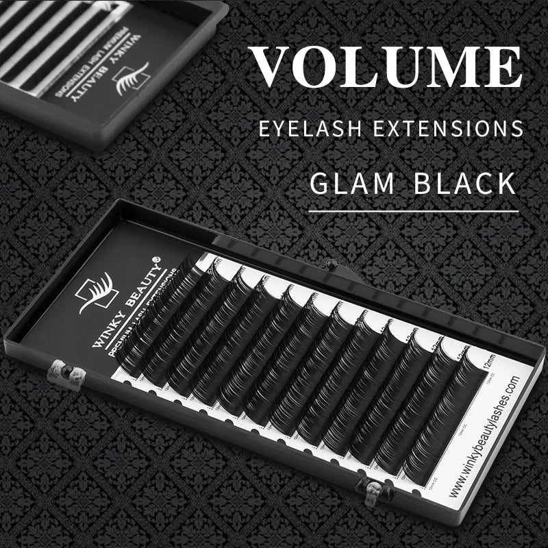Winky Beauty Individual Eyelash Extension B/C/CC/D/DD Faux Mink Cilias Soft Eye Lash Extension 3D Russian Volume Lashes Makeup - BLOOM CART