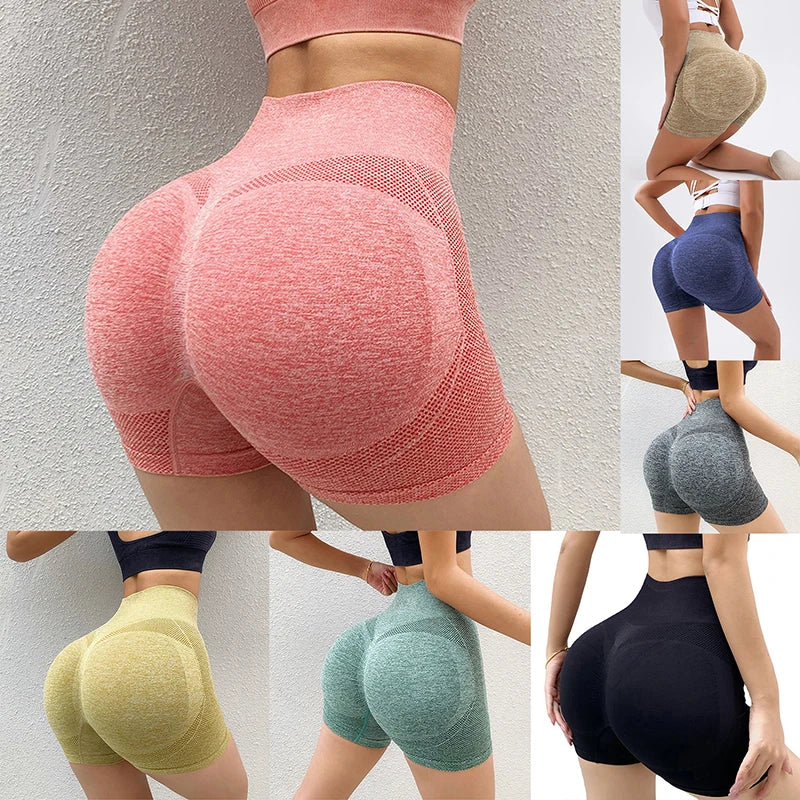 Women Shorts Sports For Women New Cycling Jogging Fitness High Waist Push Up Gym Shorts Leggings Women Yoga Clothing - BLOOM CART