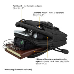 Tactical Leg Bag Fanny Pack Men Camouflage Riding Locomotive Multifunctional Belt Leggings Bag Hanging Waist Bag Packs Pochete - BLOOM CART